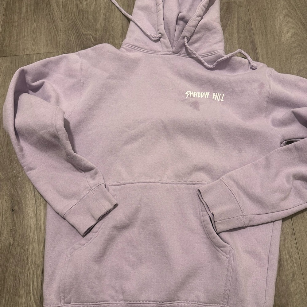 shadow hill light purple hoodie sz xs preowned